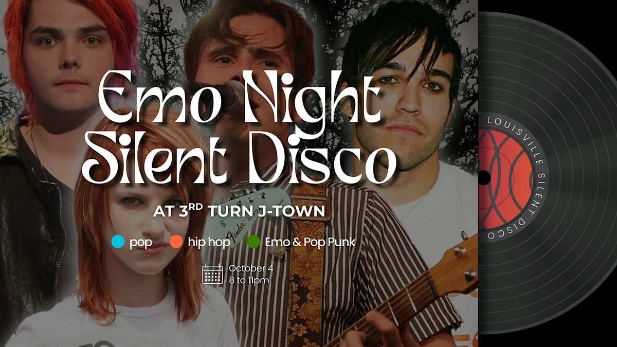 Emo Night Silent Disco at 3rd Turn J-Town