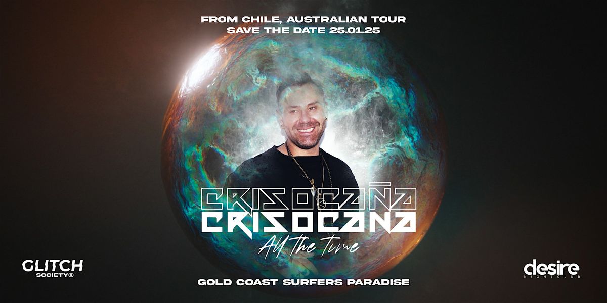 CRIS OCANA (elrow - Chile) - GOLD COAST  25.01