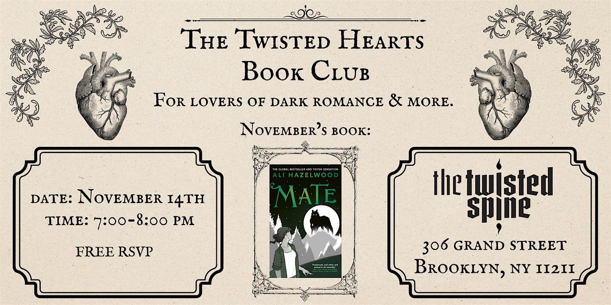 The Twisted Hearts Book Club- Mate by Ali Hazelwood