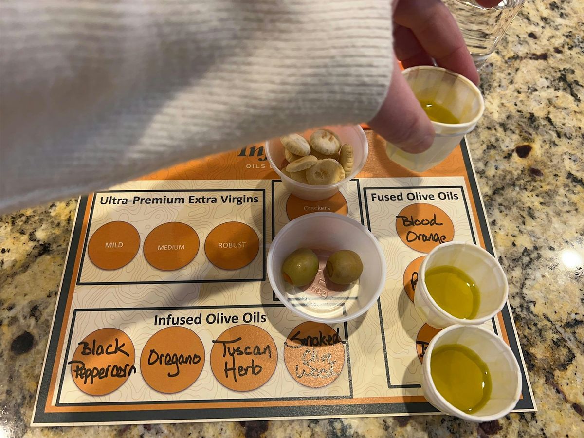 Olive Oil & Vinegar Tasting Happy Hour