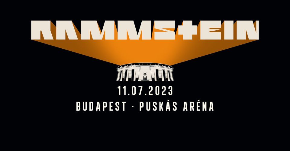 Concert in Budapest (HU), Pusk\u00e1s Ar\u00e9na