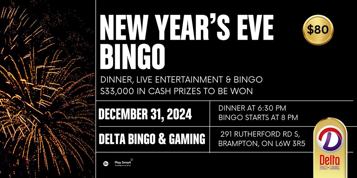 Delta Brampton: New Year's Eve Celebration