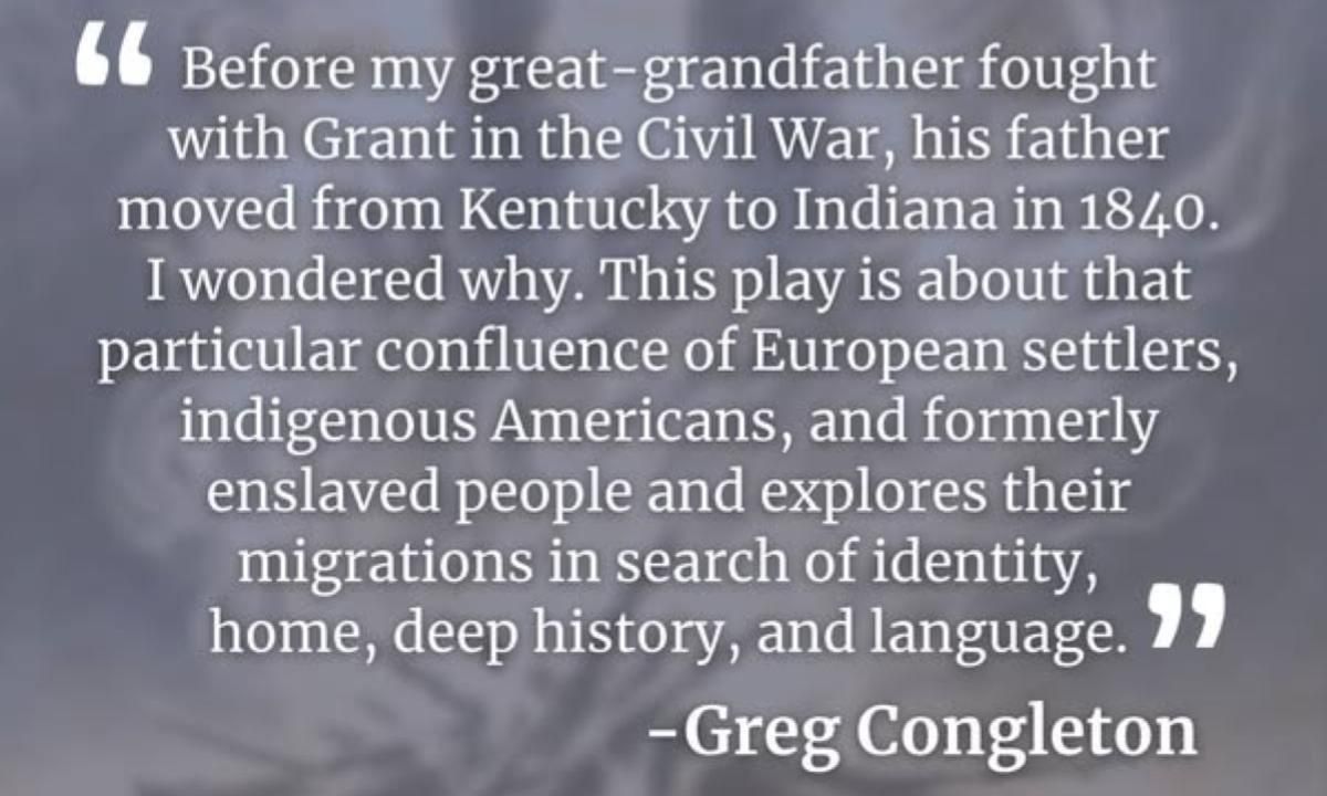 Free Table Reading of Red, White and Black by Greg Congelton. 