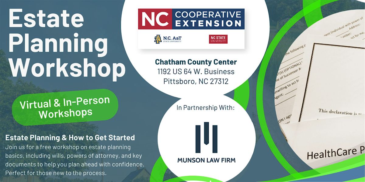 Estate Planning Workshop