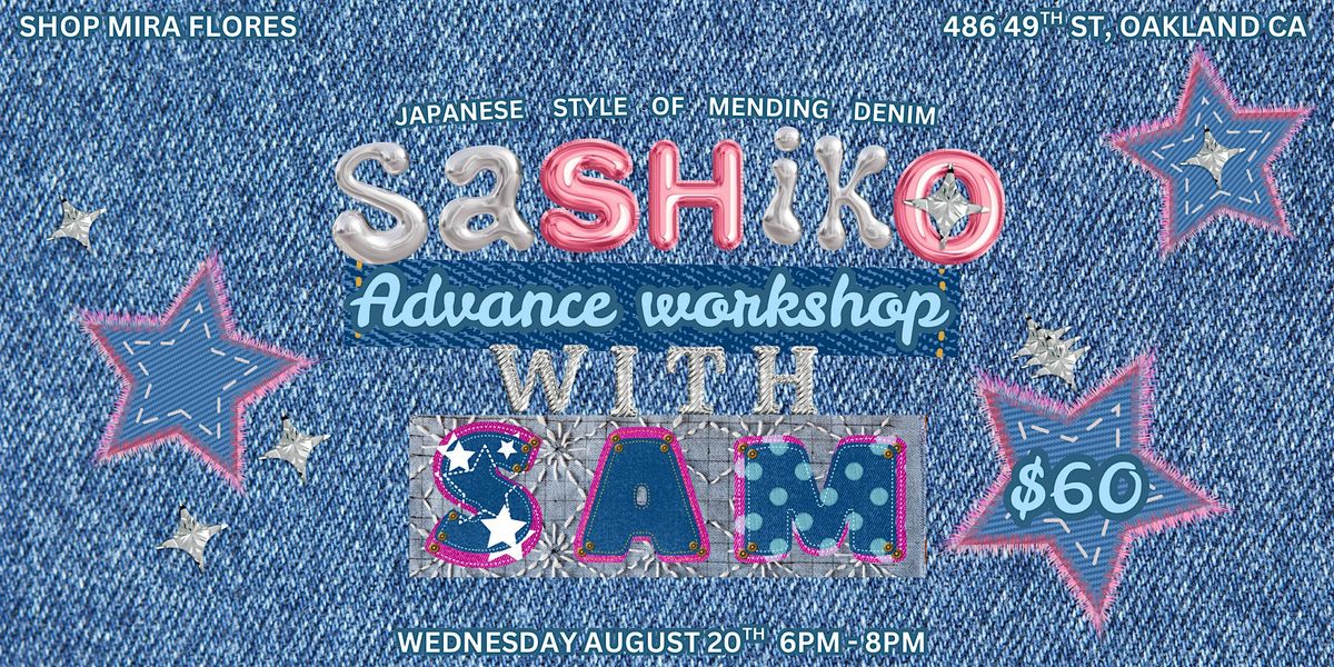Advanced Sashiko Workshop