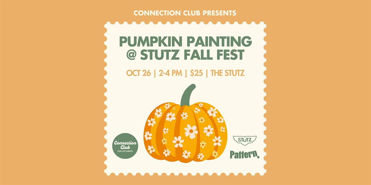 Pumpkin Painting Party at Stutz Fall Fest