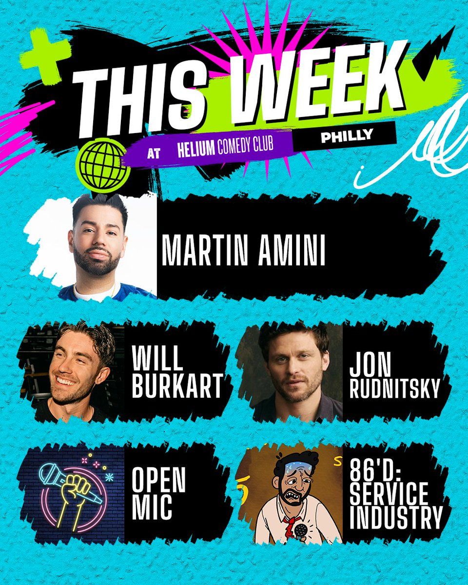 86d - A Comedy Show for the Service Industry at Helium Comedy Club - Philadelphia