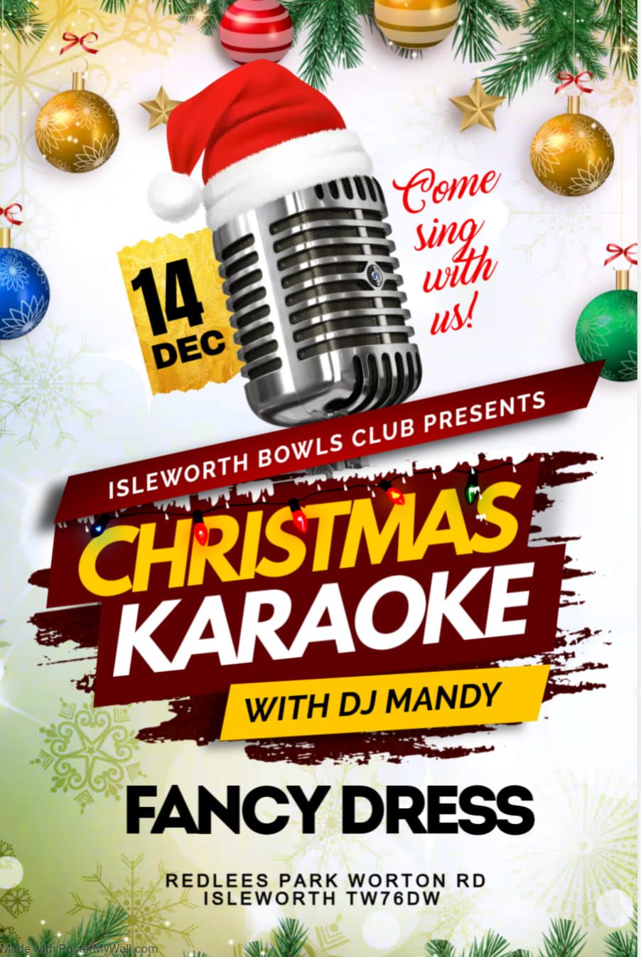 Xmas Karaoke Party with DJ Mandy