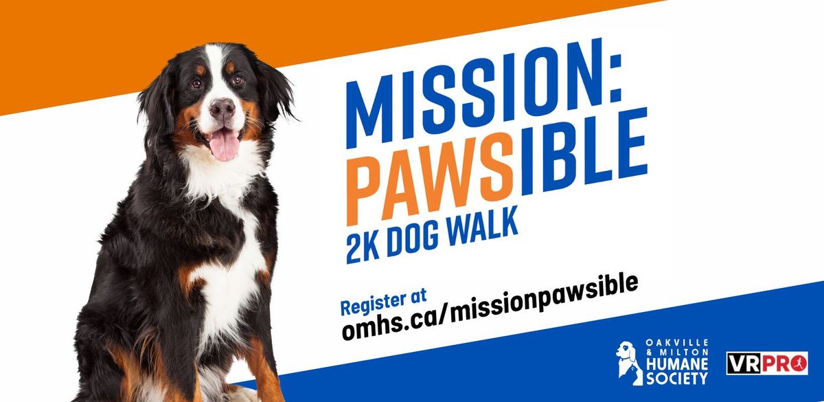 Mission Pawsible 2K Dog Walk