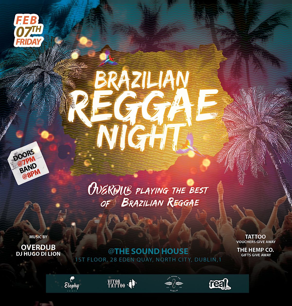 BRAZILIAN REGGAE NIGHT - In Dublin