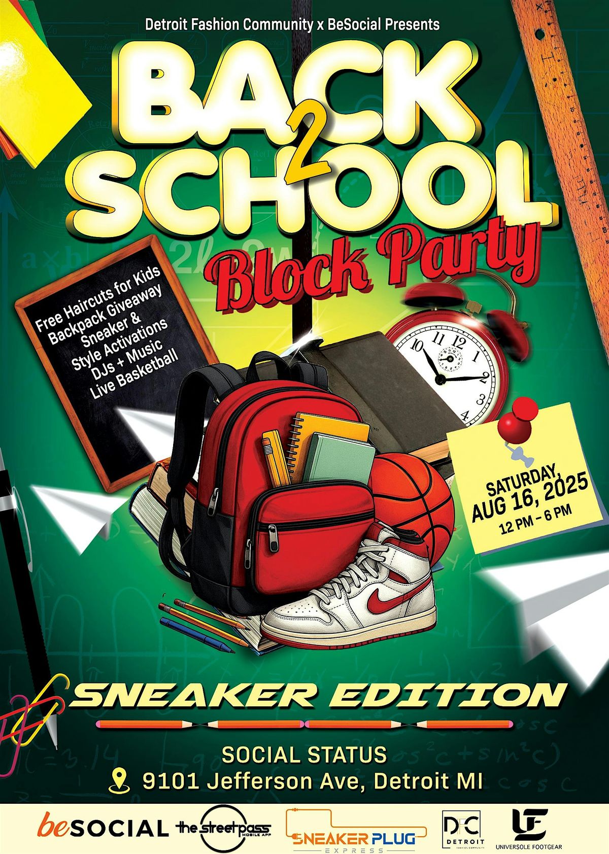 Back 2 School Block Party - Sneaker Edition