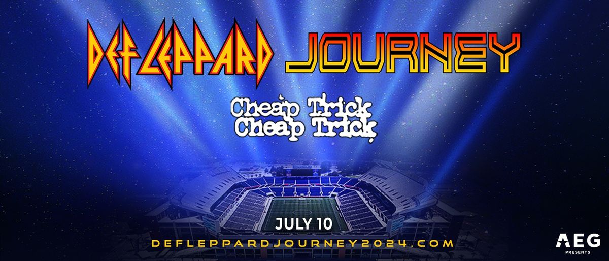 Def Leppard \/ Journey: The Summer Stadium Tour and Cheap Trick