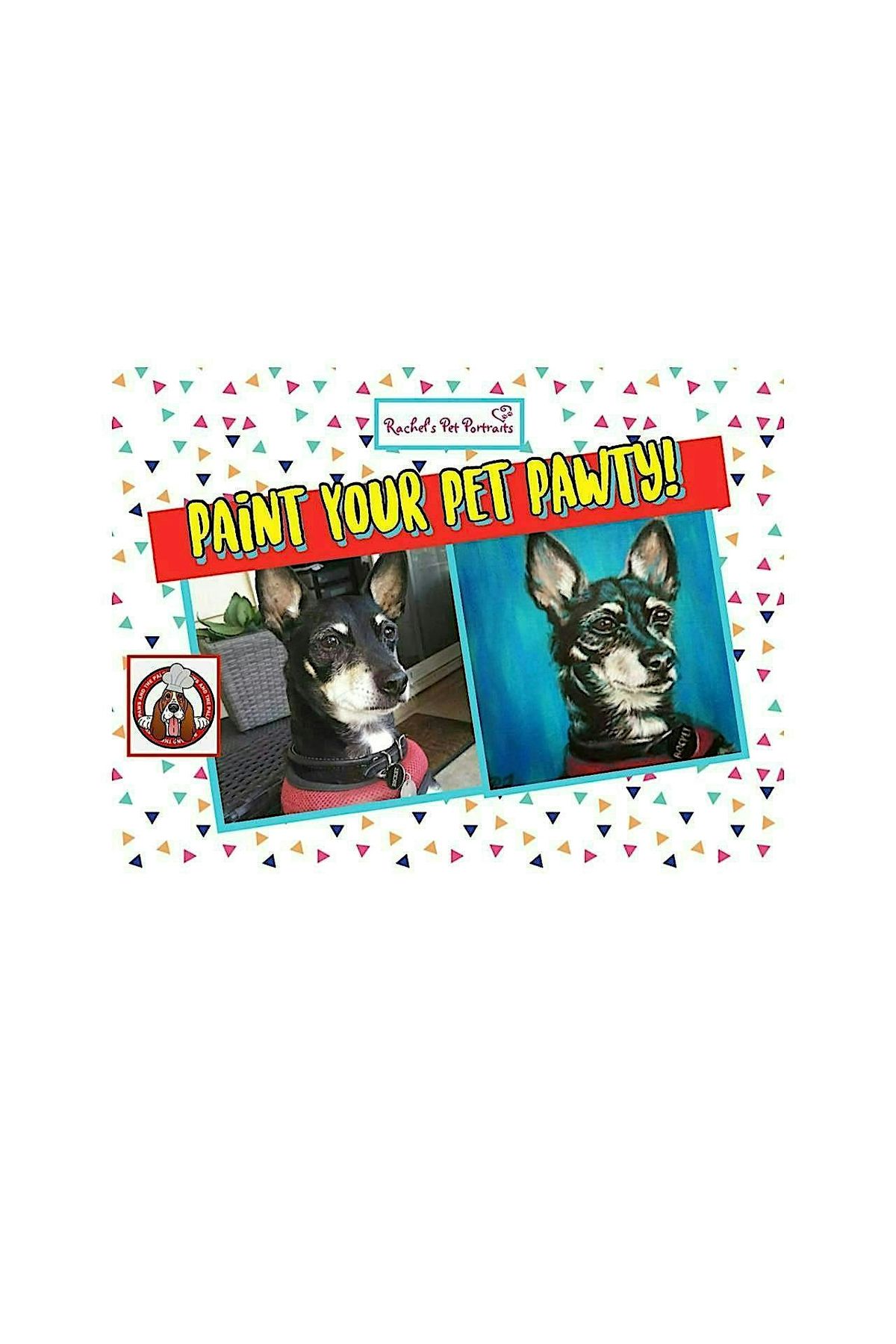 Paint Your Pet Pawty! Paws and the Palette!!