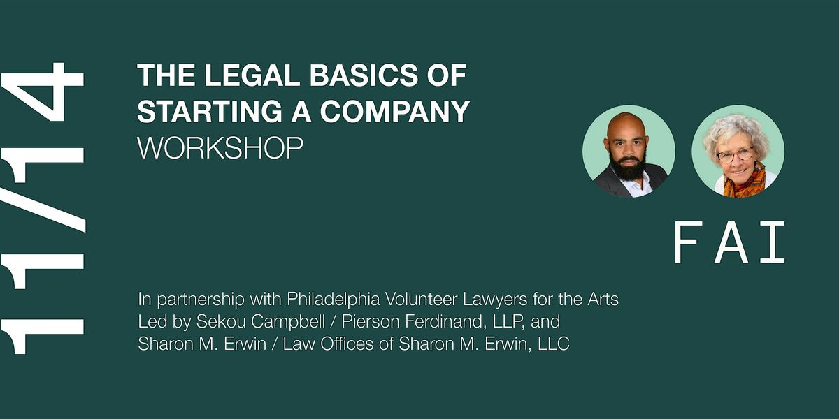 The Legal Basics of Starting A Company