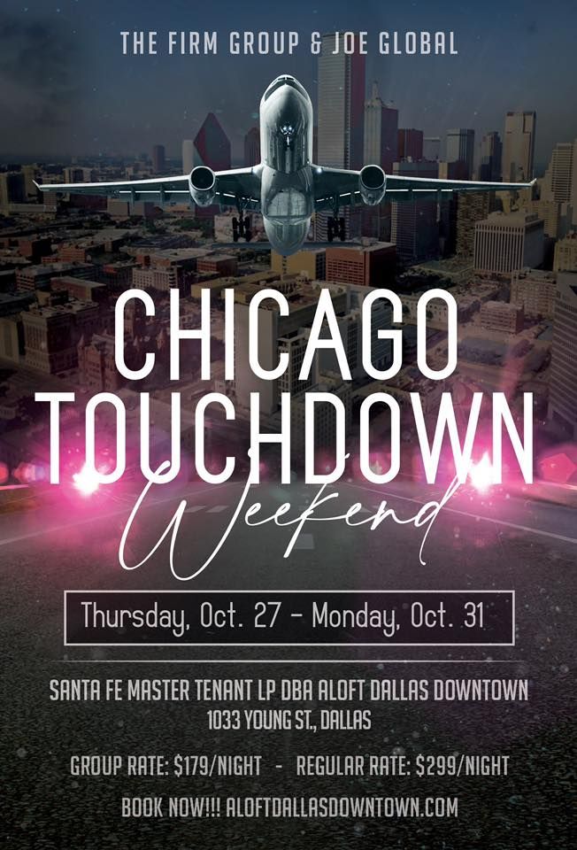 The Chicago To Dallas Touchdown Weekend