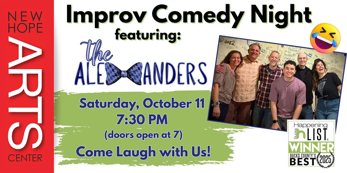 Improv Comedy Night featuring The Alexanders