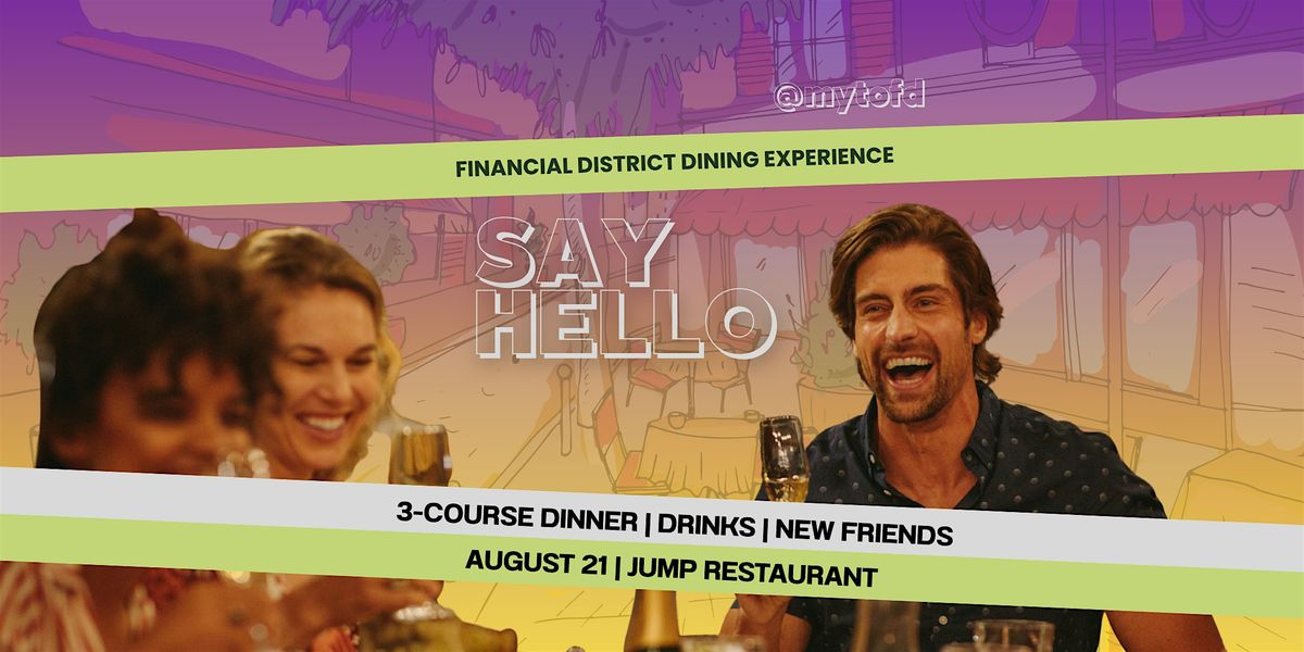 Financial District Savoury Social - Dining Edition