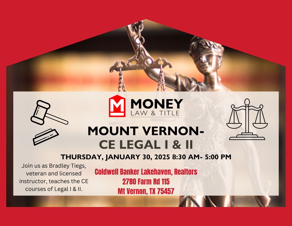 Mount Vernon- CE Legal I & II