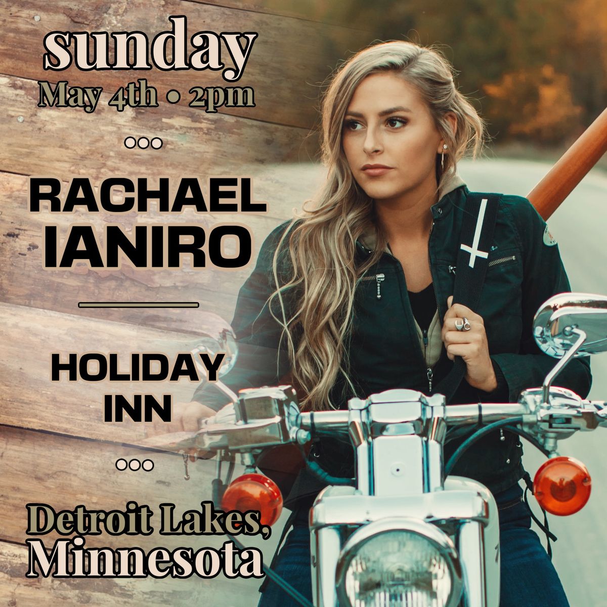 Rachael Ianiro Live at The Holiday Inn (Detroit Lakes)