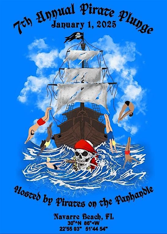 7th Annual Pirate Plunge on Navarre Beach