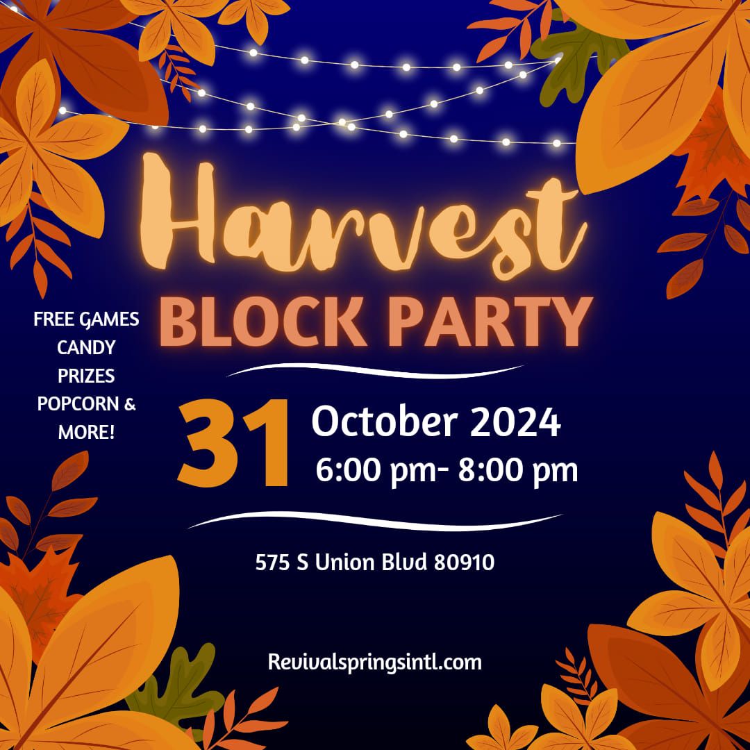 Harvest Block Party