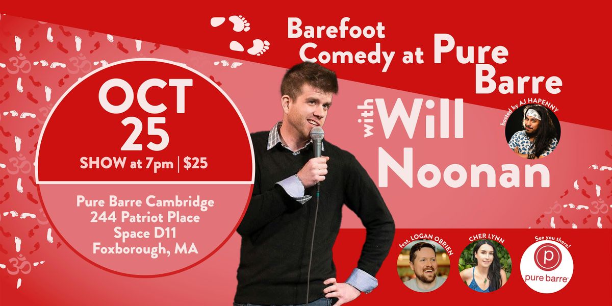 Barefoot Comedy at Pure Barre Foxboro