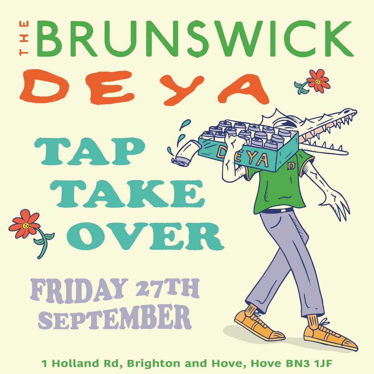 The Brunswick X Deya Brewing Tap Takeover 