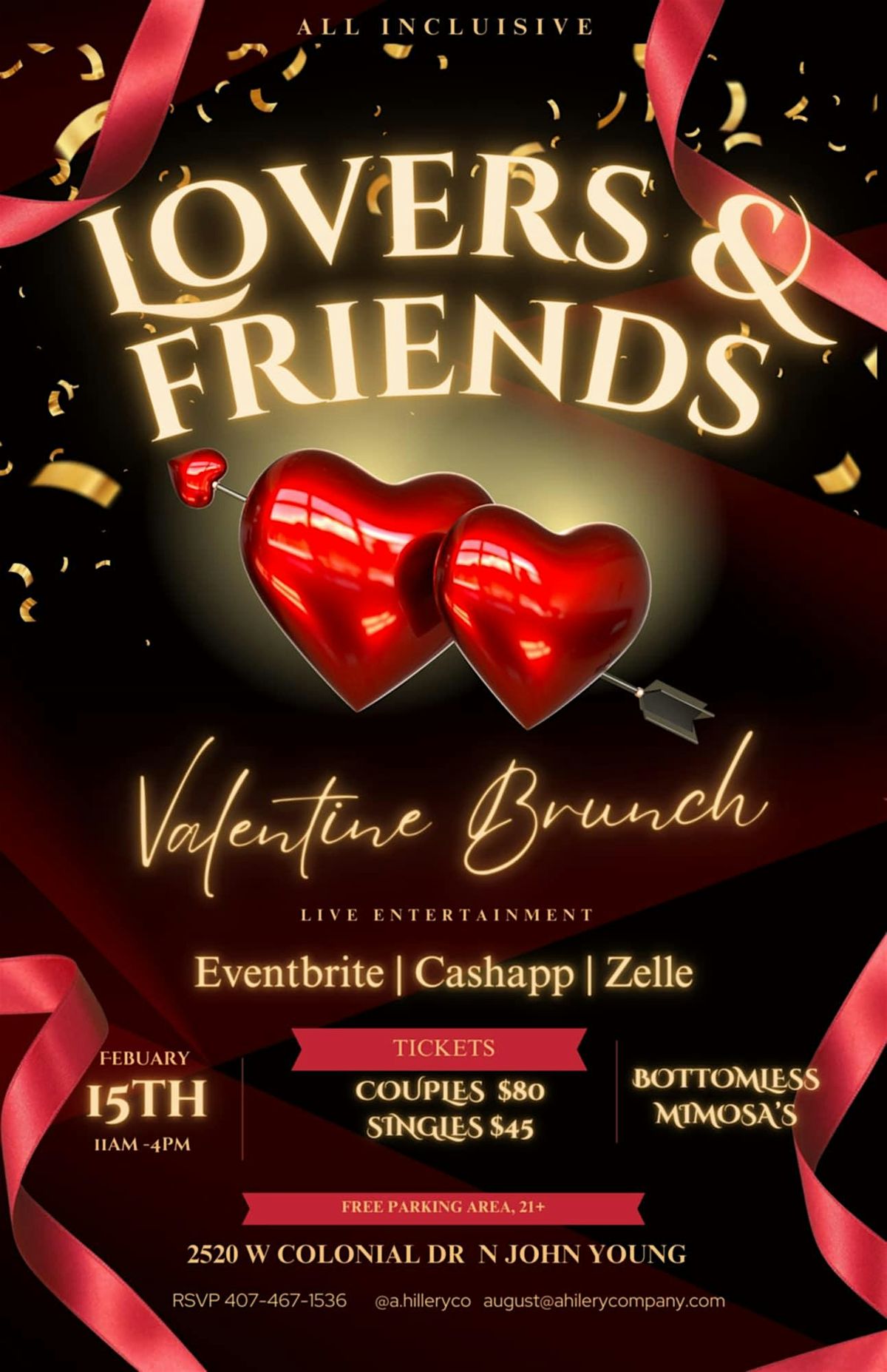 LOVERS & FRIENDS Valentine Brunch