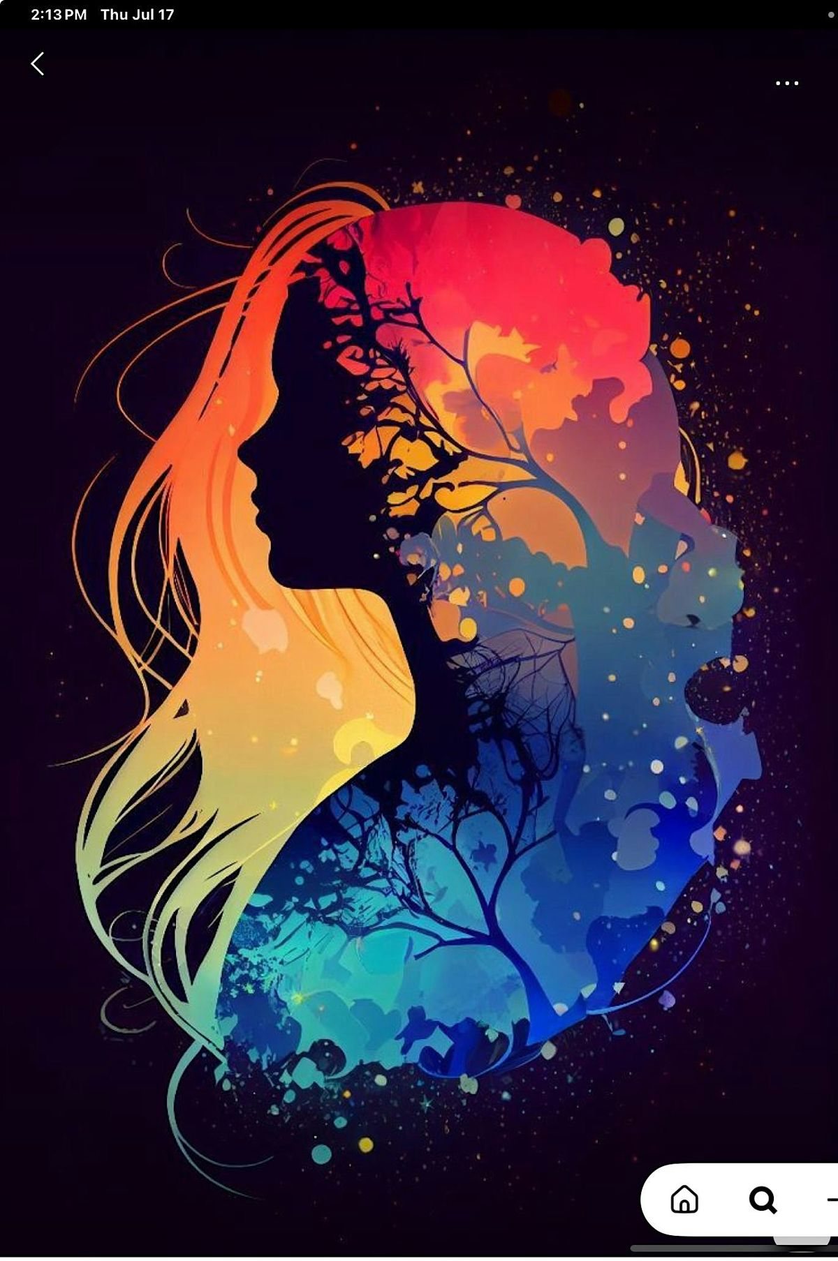 Paint and Sip: "Head Sillouette"