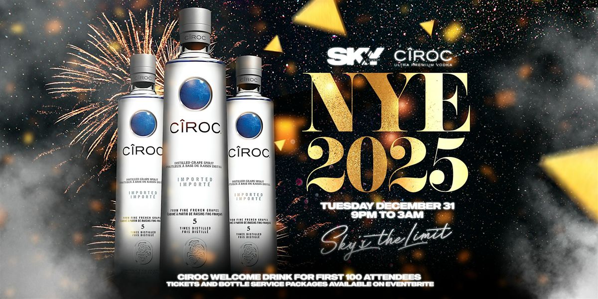 Sky Lounge New Years 2025 Celebration