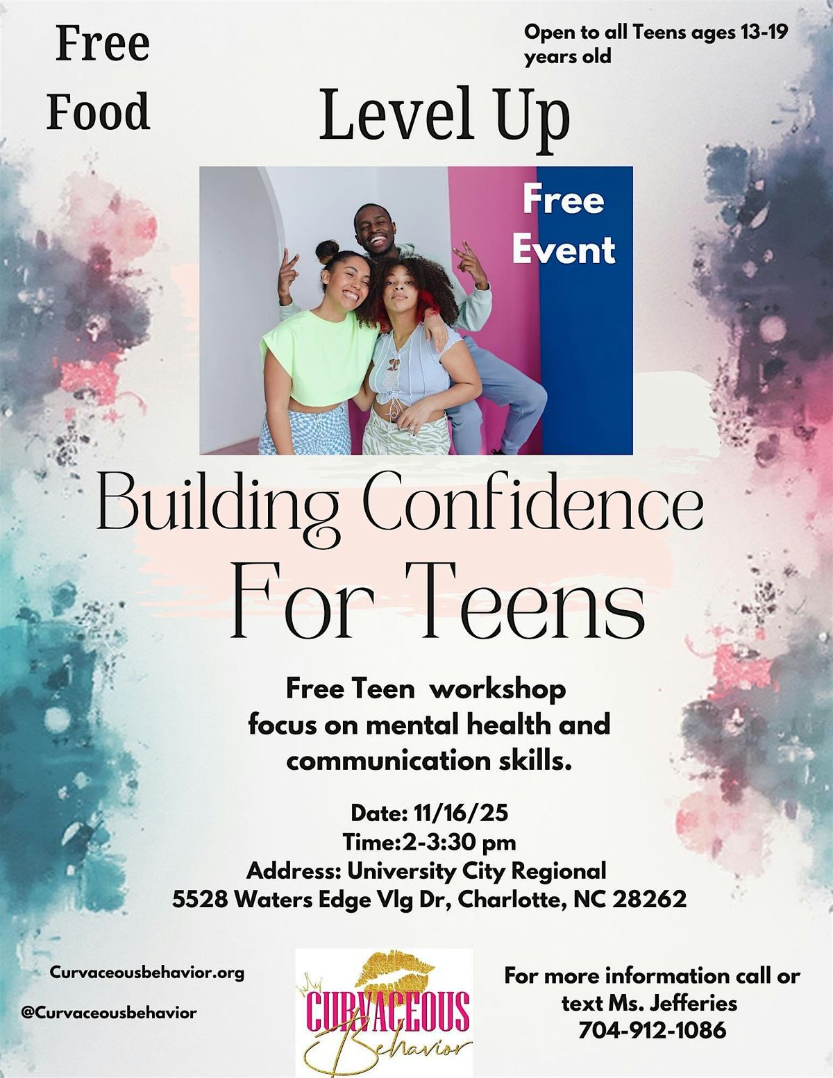 Level Up: Building Confidence For Teens