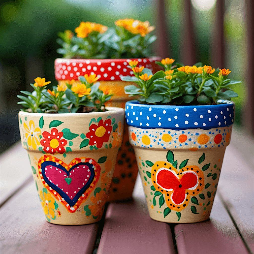 Autumn Paint-A-Pot