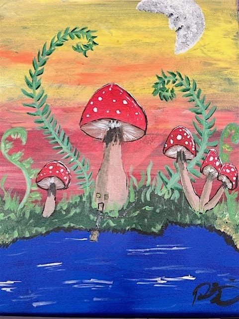 Paint & Mushrooms
