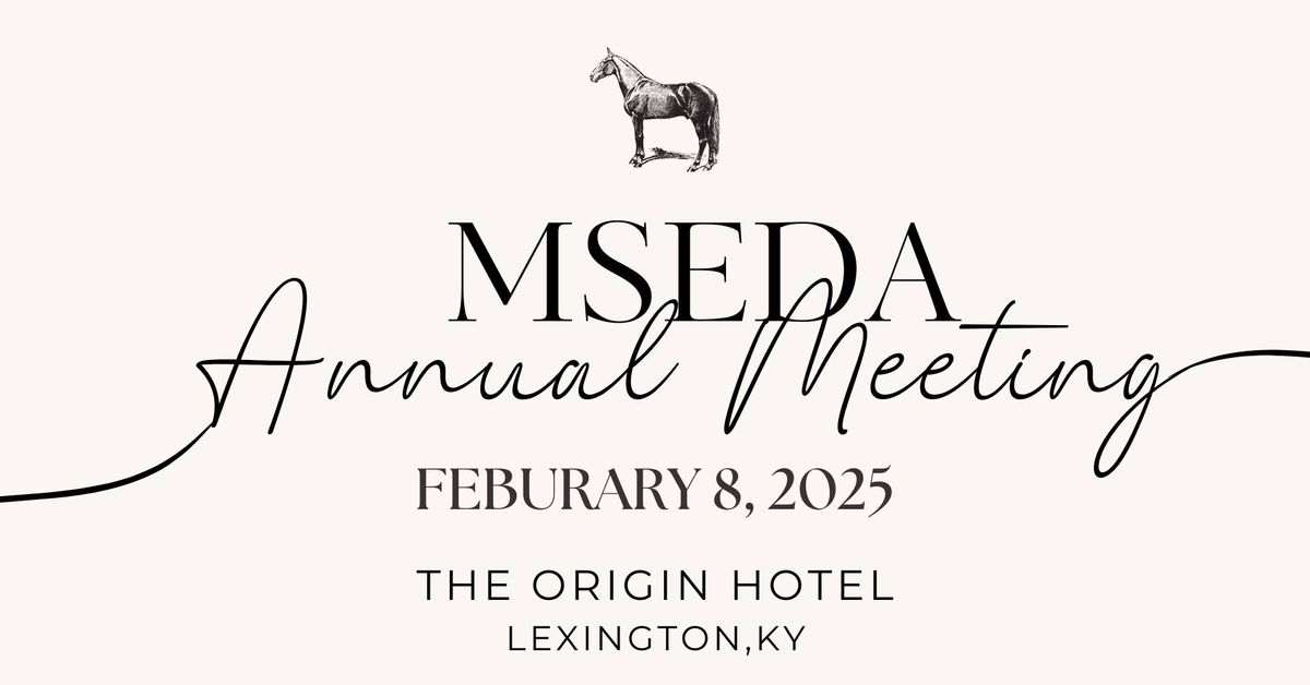 MSEDA's 2025 Annual Meeting & Awards Banquet 