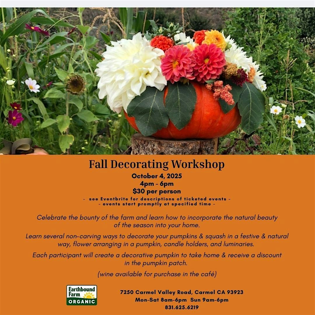 Fall Decorating Workshop