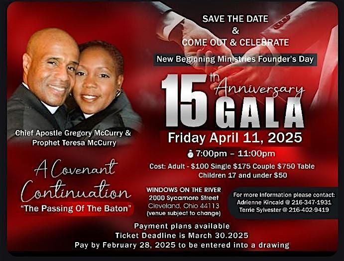 NBM 15th Founder's Day Gala