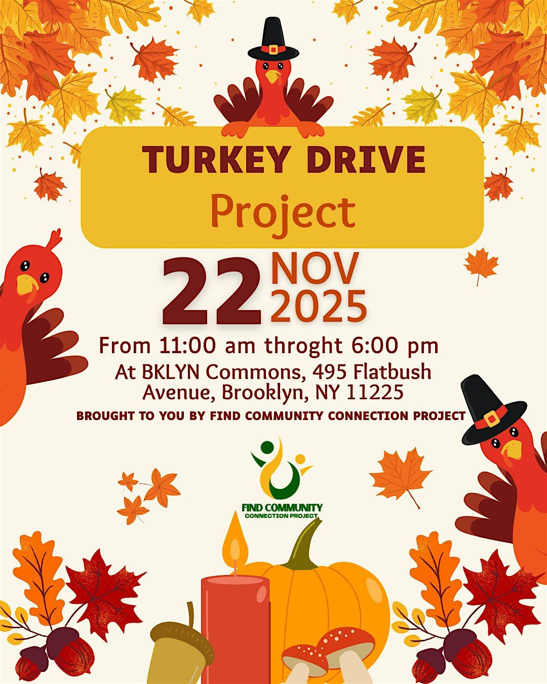 Turkey Drive Giveaway
