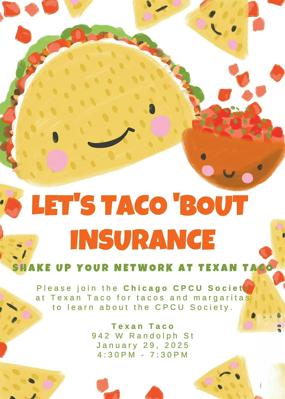 Let's Taco 'Bout Insurance - CPCU Society of Chicago Kick Off Event