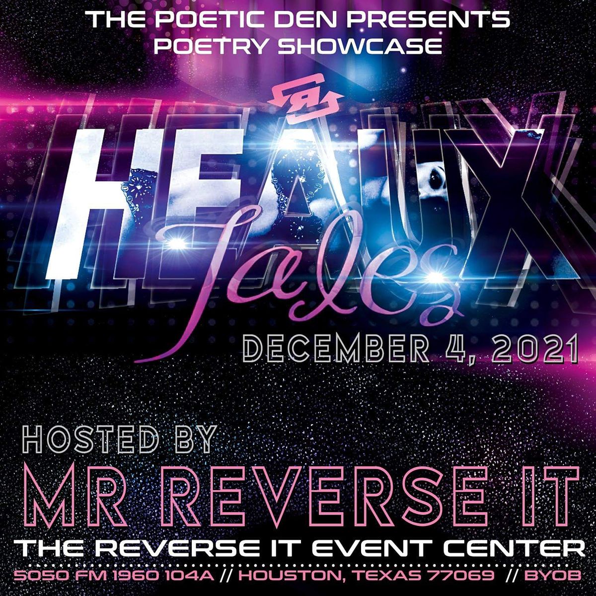 Mr. Reverse It Heaux Tales Poetic Confessions, The Dragonfly Lounge (Esports and Hookah Bar