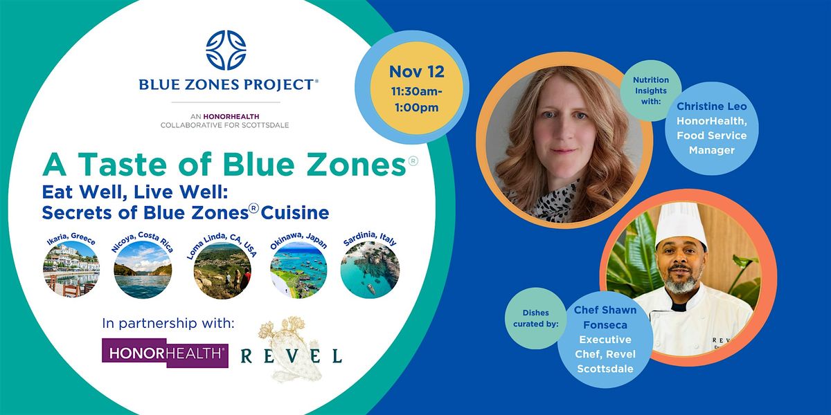 A Taste of Blue Zones\u00ae Culinary Tour - BZP Scottsdale