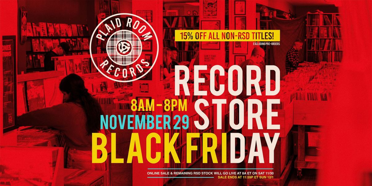 Record Store Day Black Friday 2024!