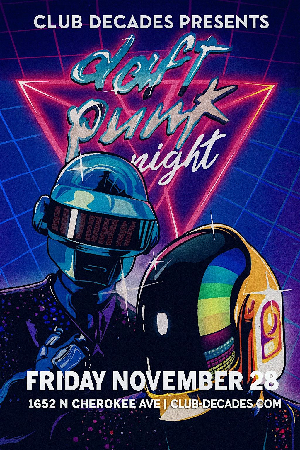 Daft Punk Night 11\/28  @ Club Decades