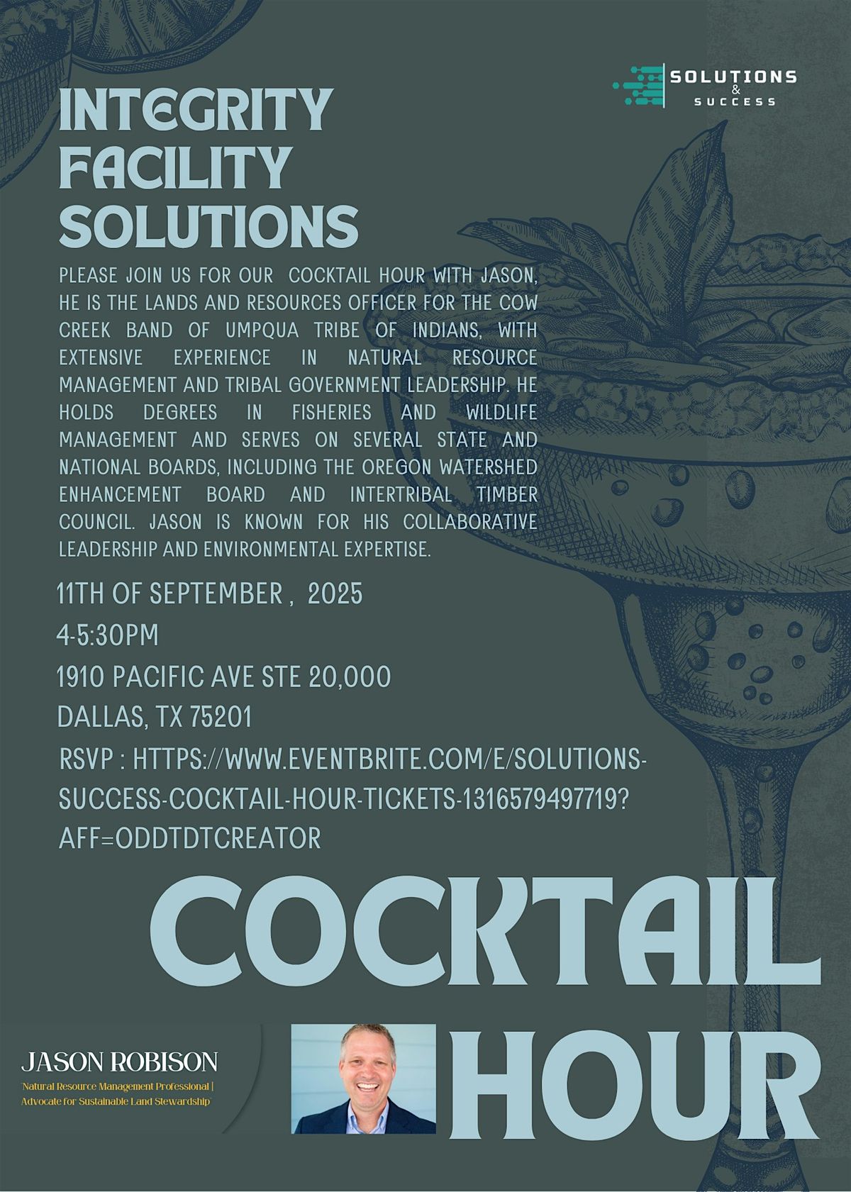 Solutions & Success Cocktail Hour