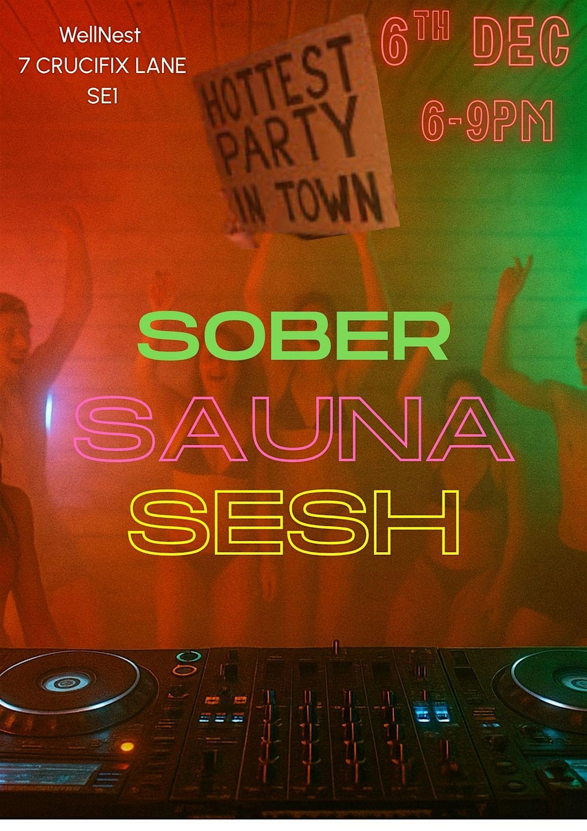 SOBER SAUNA SESH