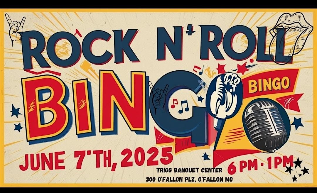 Give A Man A Fish, Rock and Roll Bingo