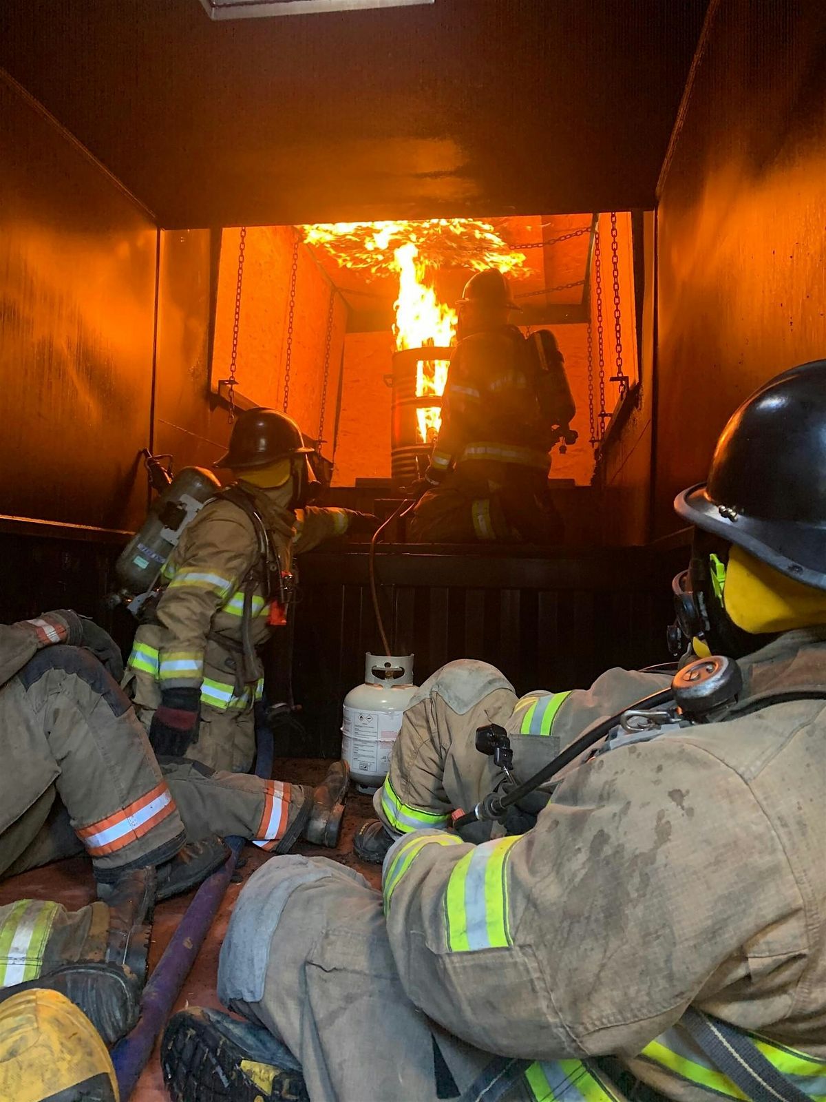 Flashover Simulator Training