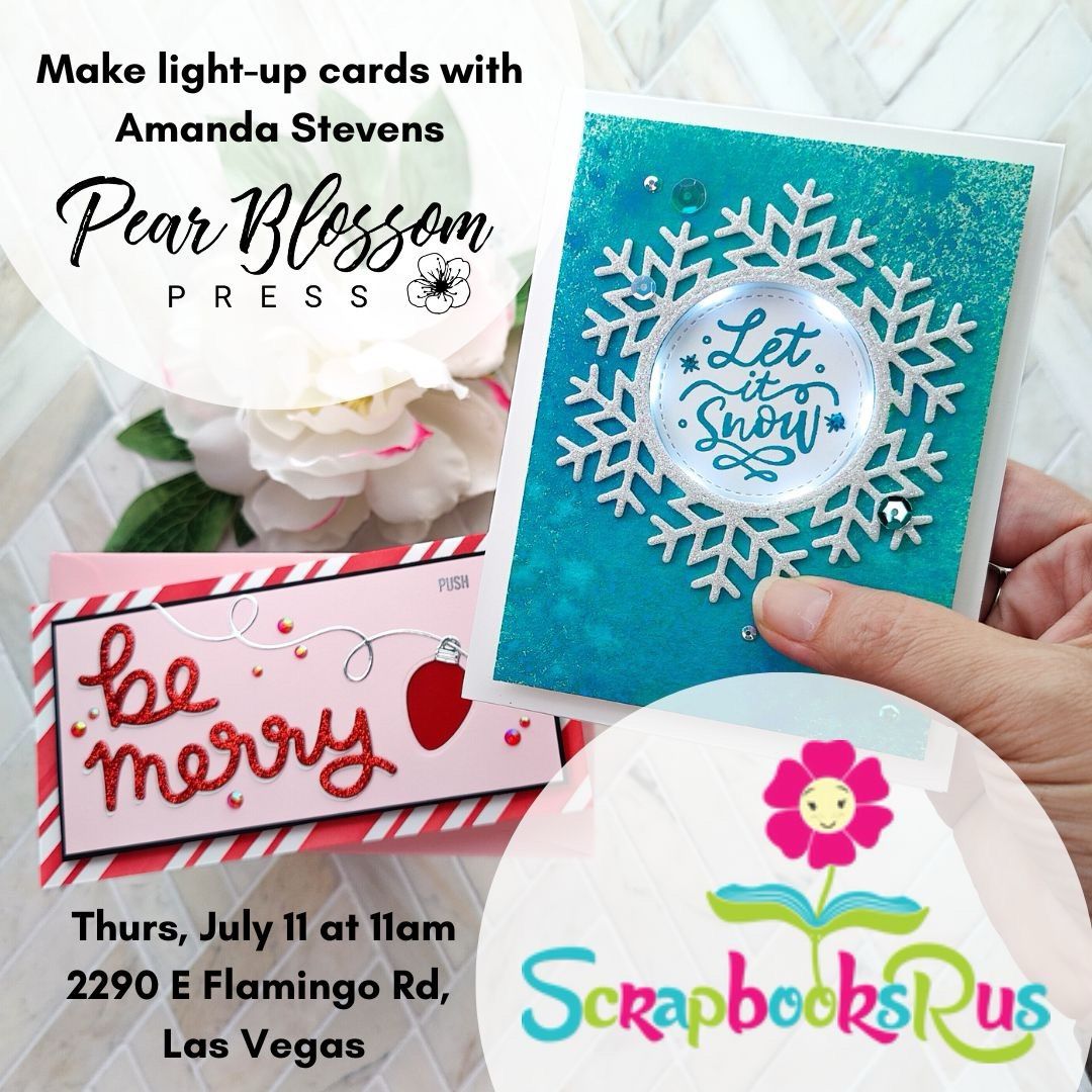 Pear Blossom Press Christmas in July Card Class 