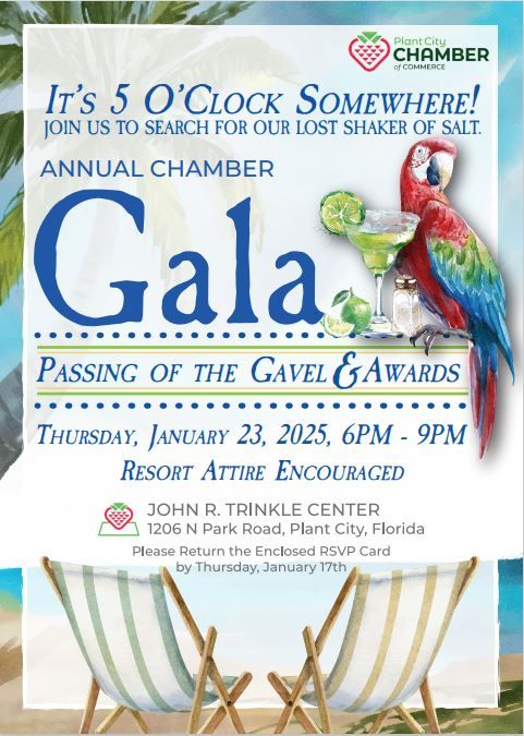 Plant City Chamber Gala | Passing of the Gavel & Awards