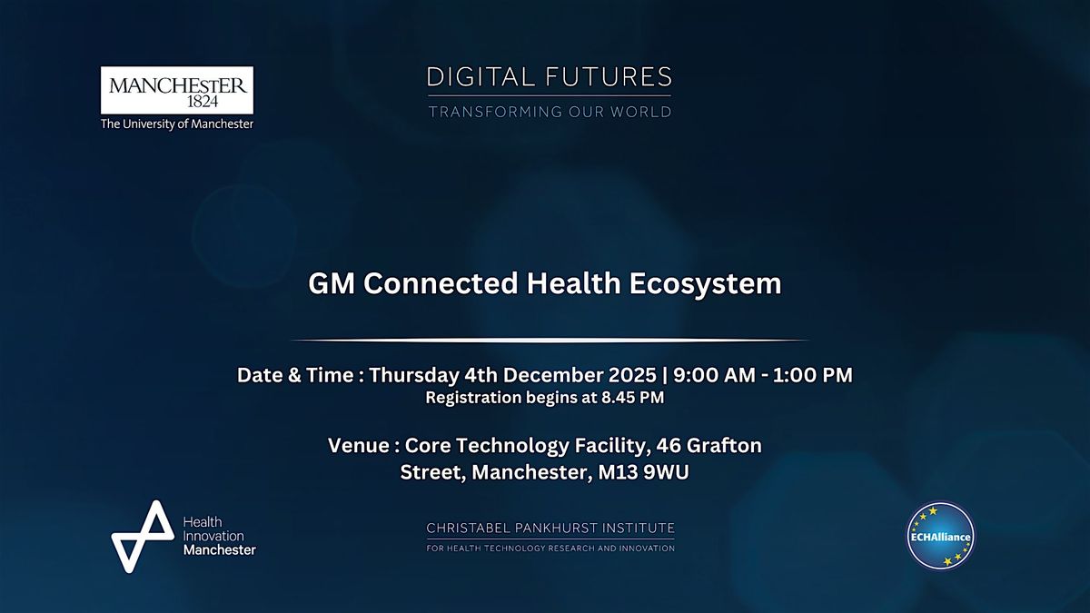 Secure Your Ticket Early! GM Connected Health Ecosystem series
