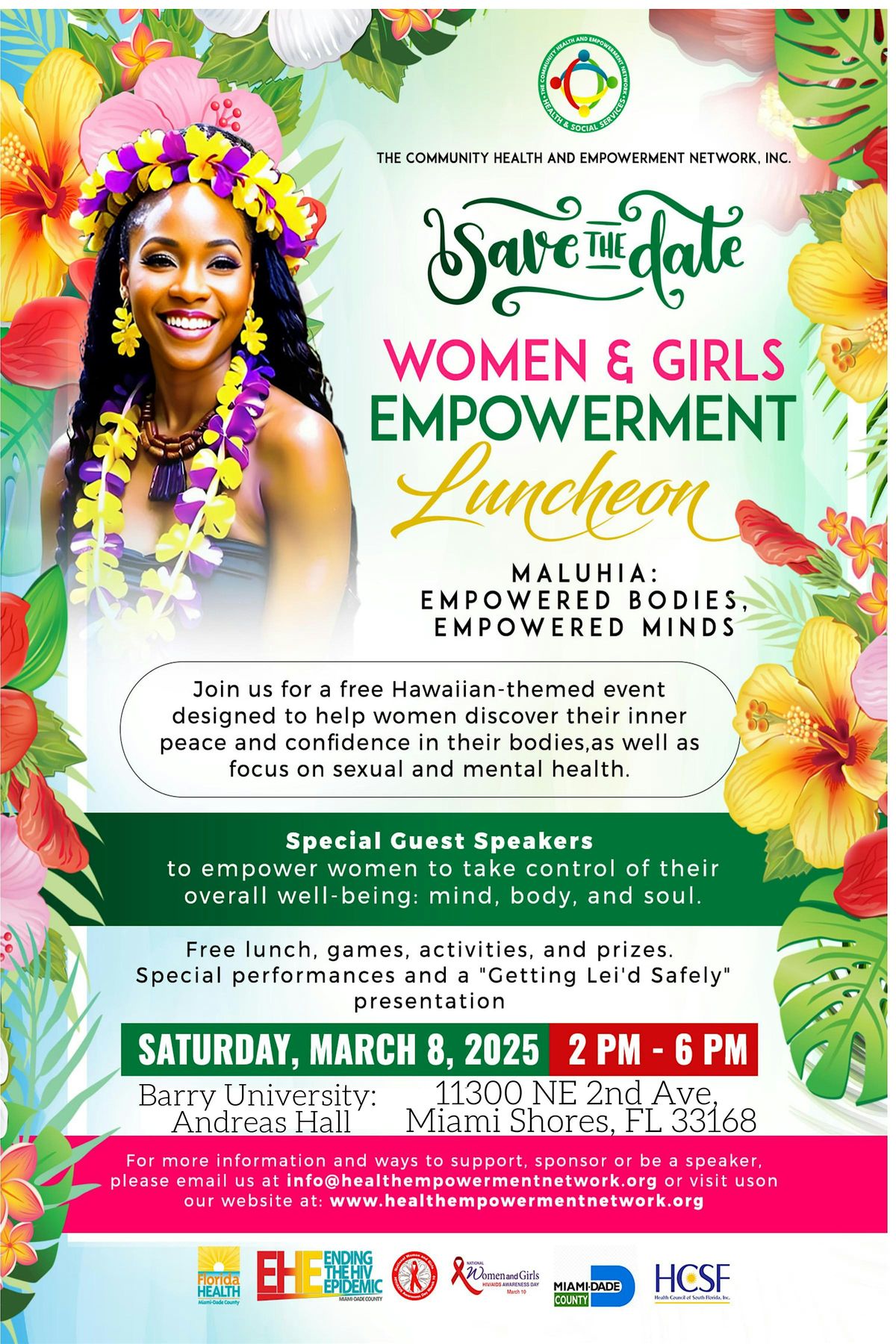 Women Empowerment Luncheon.    Maluhia: Empowered Bodies, Empowered Minds.